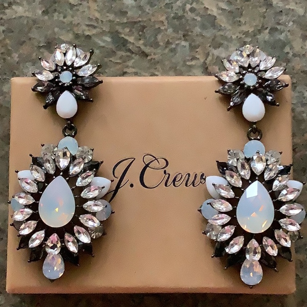 Pierced drop earrings